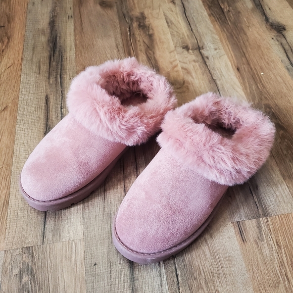 HP🎉NIB Bamboo Cozy Slippers Mauve - Picture 5 of 10